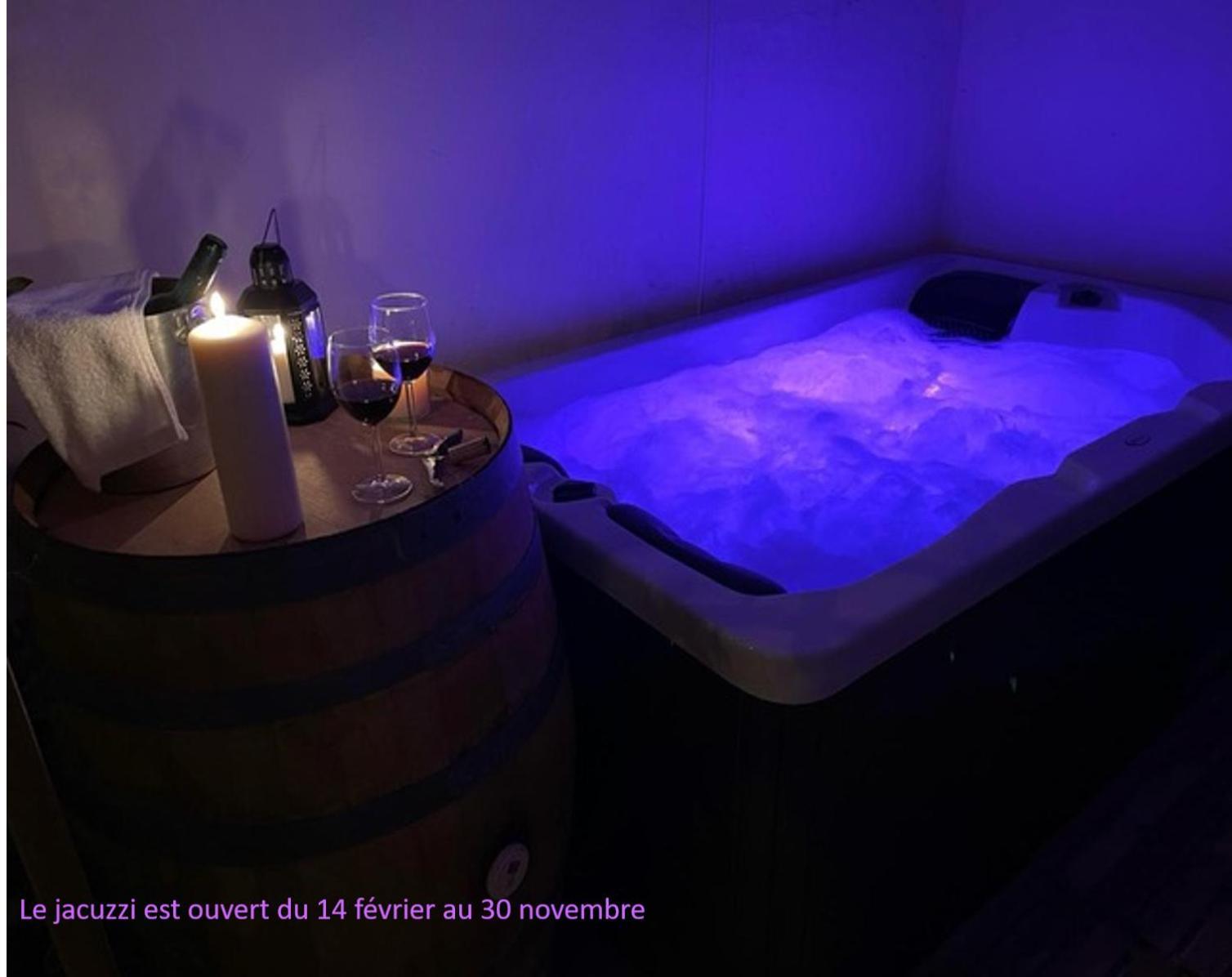 Suite Grand Cru - Spa & Terrasse Arveyres Eksteriør billede